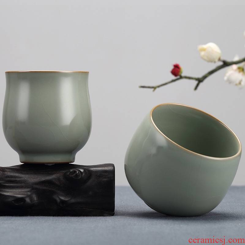Qiao mu measured your up start restoring ancient ways household manual sample tea cup jingdezhen ceramic creative individual small cups