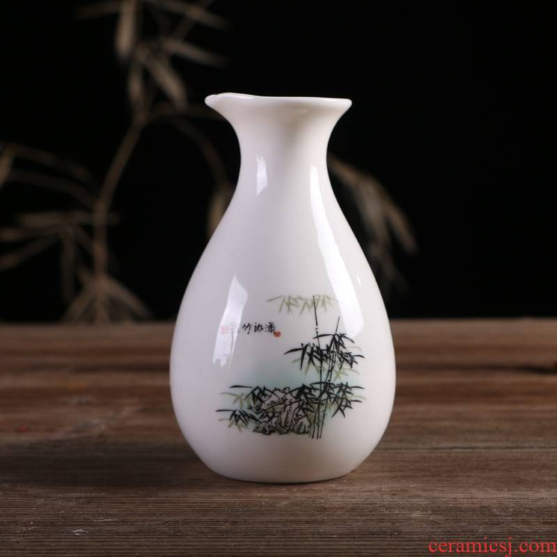 Qiao mu wine ceramics hip fat penguins points clear wine yellow rice wine with many optional