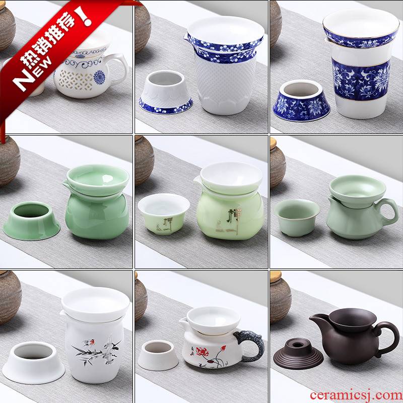 The new ceramic tea sets) fair keller tea ware integration points purple sand tea cups, justice cup