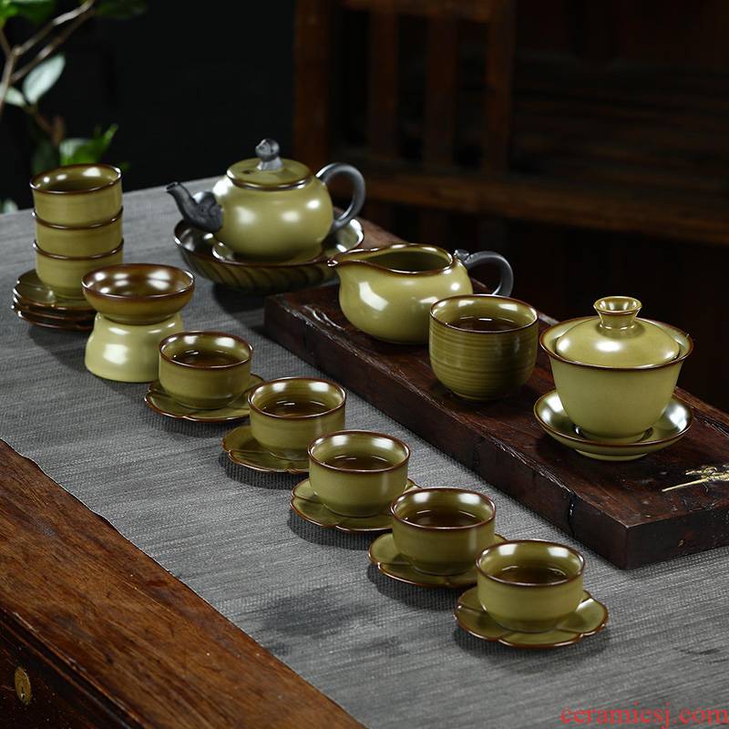 Between your up ceramic kung fu tea set tea cup teapot home office sitting room festival gifts gift boxes