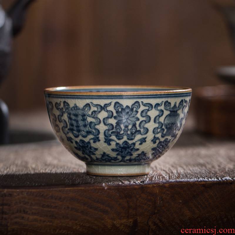 【 5.27 】 jingdezhen pure manual hand - made maintain old clay antique in a cup