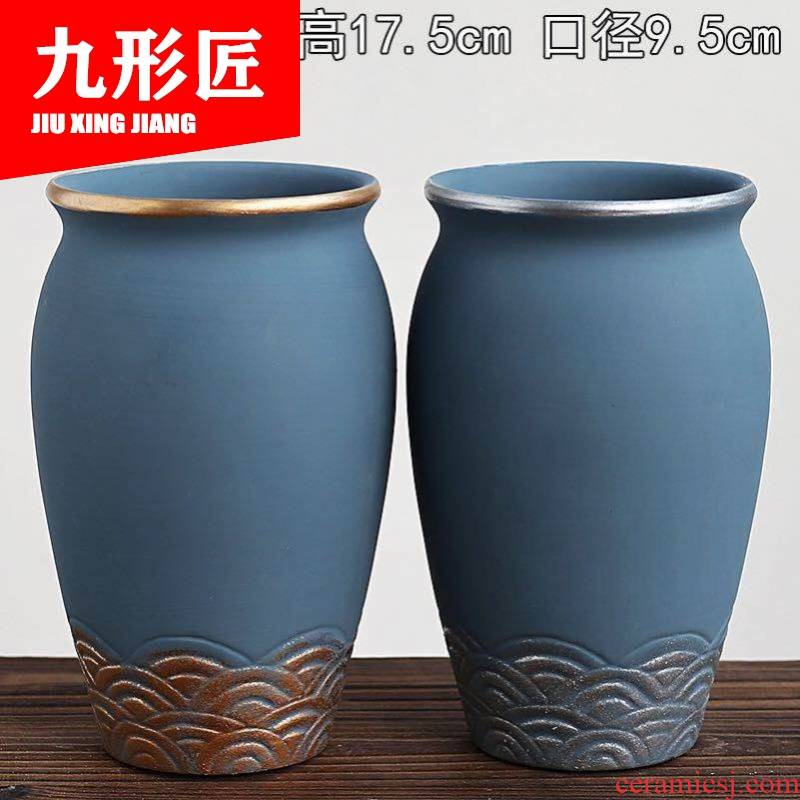 Fleshy flowerpot coarse pottery breathable oversized large - diameter old running the basins with special offer a clearance plant high style restoring ancient ways of ceramic POTS