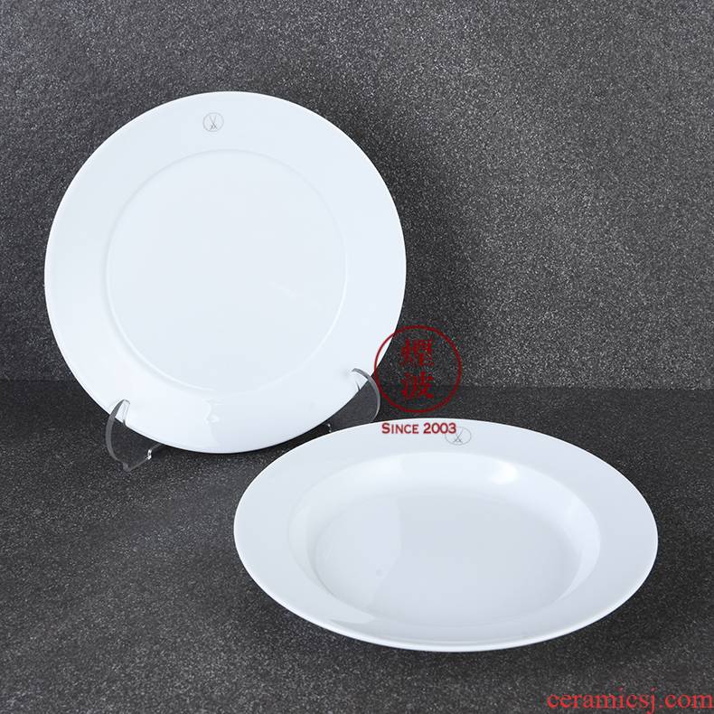 German MEISSEN mason mason meisen porcelain Swords series continental plates platter deep dish group