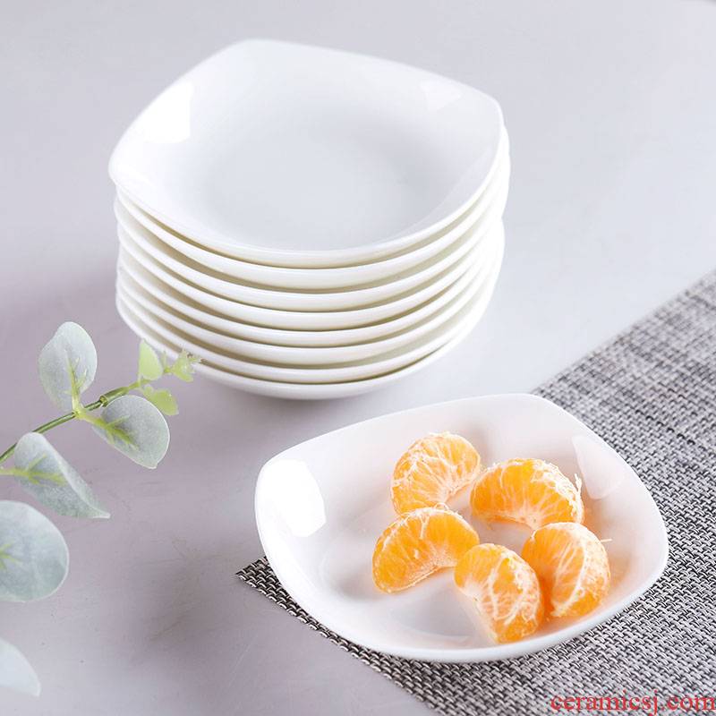 Ceramic household sauce dish flavor dish small dish dish more ltd. style disk dip round ipads porcelain material plate