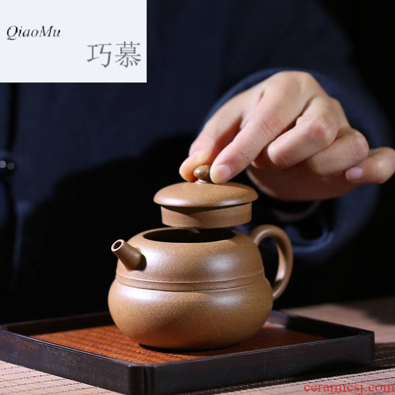 Qiao mu it yixing famous manual undressed ore section of mud for a pot of tea teapot S26047