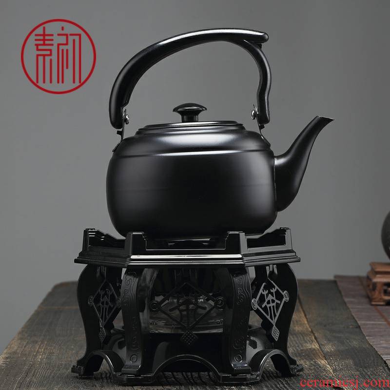 Alcohol furnace base cooking kettle is suing travel kung fu tea set portable Alcohol lamp kettle the teapot