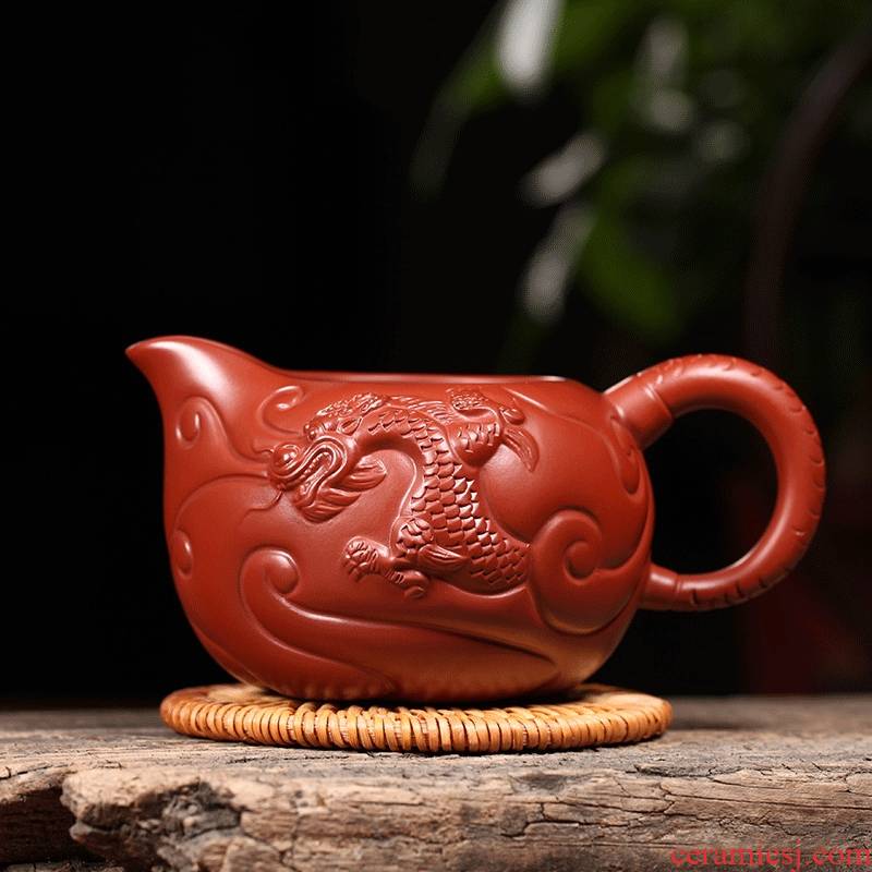 Qiao mu YM yixing are it with kung fu tea tea accessories dahongpao fish dragon fair keller