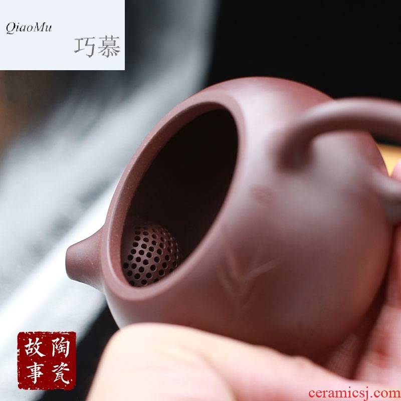 Qiao mu TC yixing it xi shi pot stone hand by hand for ladle pot pot teapot kung fu tea set