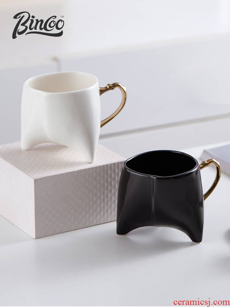 Bincoo triangle honey hip high - grade ipads China porcelain coffee cup European modern creative contracted empresa feeling ins