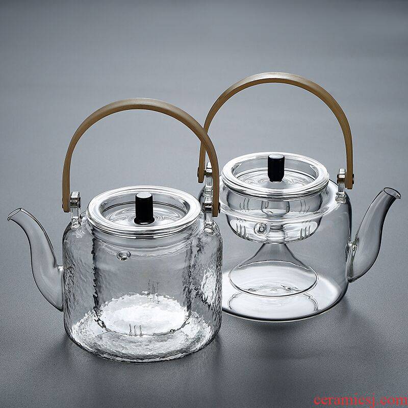 Thickening cooking pot teapot tea is tea set girder are high temperature resistant glass teapot electric TaoLu kettle household