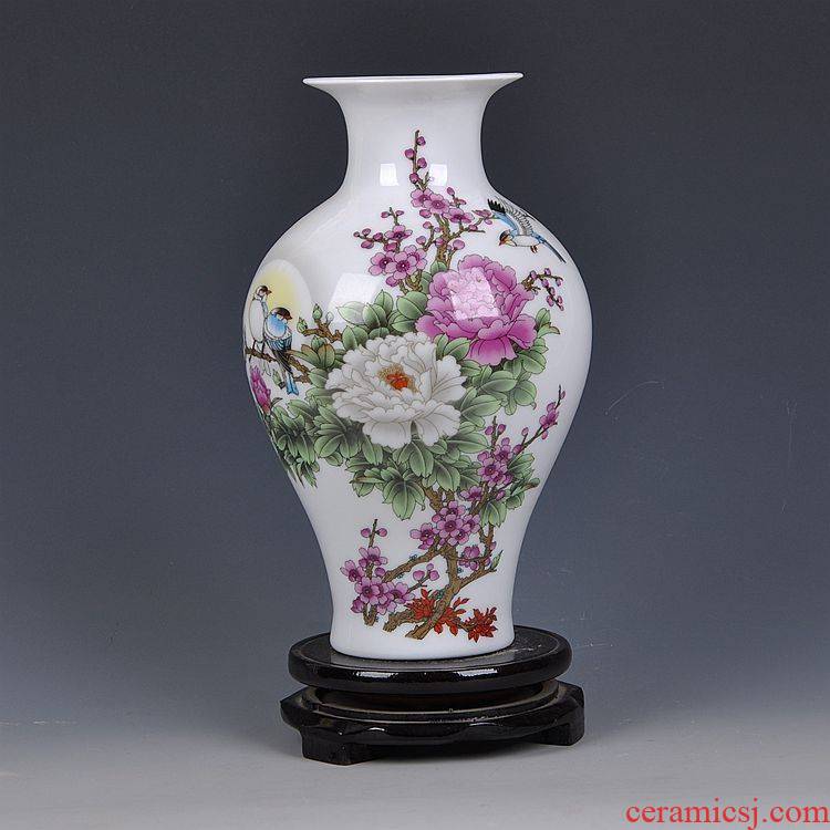 Jingdezhen ceramics vase modern home handicraft furnishing articles home sitting room adornment ornament gift