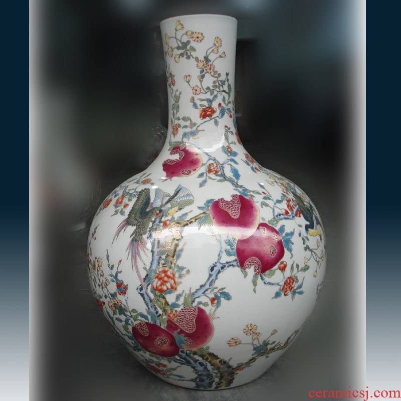 Jingdezhen 50 to 60 high celestial porcelain vases pomegranate picture vase many children f porcelain vase